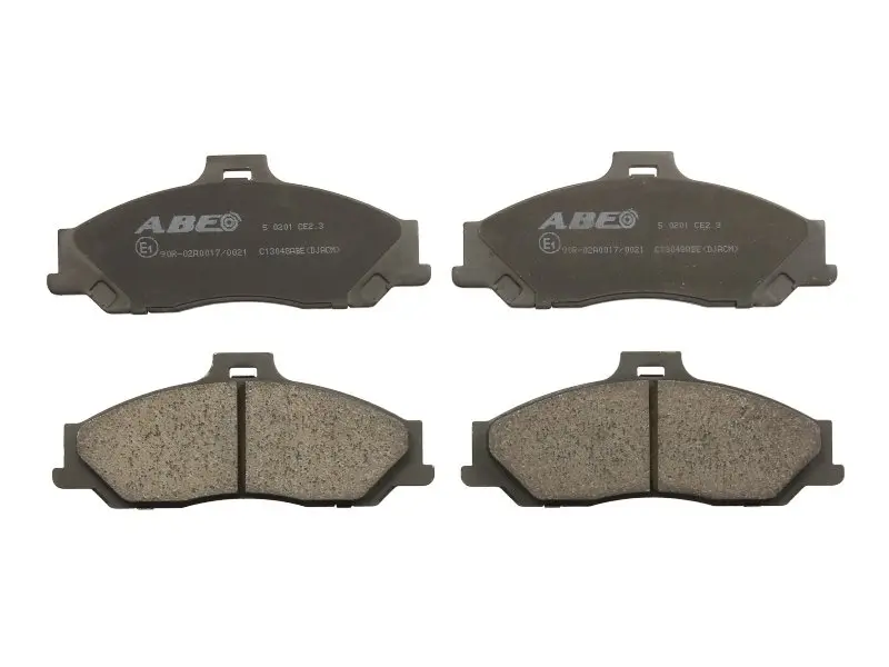 Комплект гальмівних колодок передн, FORD RANGER MAZDA 323 S VI, B-SERIE, BT-50 1.6-4.0 09.98- ABE C13048ABE (фото 1)