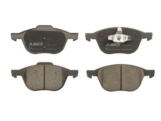 Комплект гальмівних колодок передн, VOLVO C30, C70 I, C70 II, S40 II, V40, V50 FORD C-MAX, C-MAX II, ECOSPORT, FOCUS C-MAX, FOCUS I, FOCUS II, FOCUS III, GRAND C-MAX, KUGA I 1.0-Electric 03.97- ABE C13055ABE (фото 1)