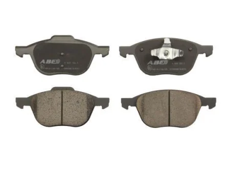Комплект гальмівних колодок передн, VOLVO C30, C70 I, C70 II, S40 II, V40, V50 FORD C-MAX, C-MAX II, ECOSPORT, FOCUS C-MAX, FOCUS I, FOCUS II, FOCUS III, GRAND C-MAX, KUGA I 1.0-Electric 03.97- ABE C13055ABE