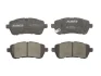 Комплект гальмівних колодок передн, DAIHATSU CUORE VII, MATERIA, SIRION FORD B-MAX, FIESTA, FIESTA VI, FIESTA VII MAZDA 2 SUBARU JUSTY IV SUZUKI BALENO, SWIFT IV, SWIFT V 1.0-1.6D 01.05- ABE C13063ABE (фото 1)