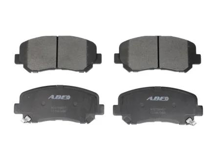 Комплект гальмівних колодок передн, MAZDA CX-5 2.0/2.2D/2.5 11.11- ABE C13067ABE