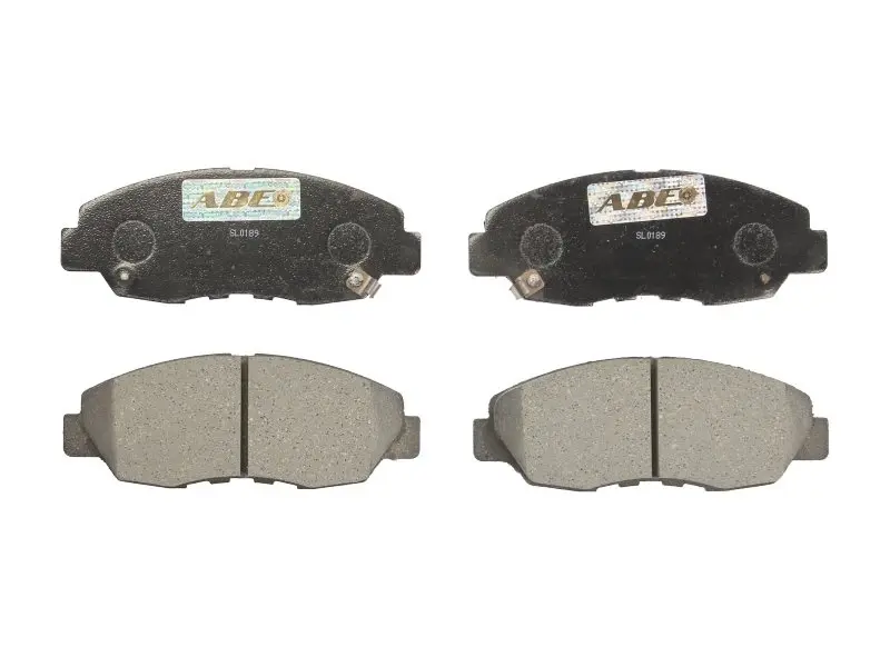 Комплект гальмівних колодок передн, HONDA ACCORD IV, ACCORD V, ACCORD VI, CIVIC IX, CIVIC VIII, CR-V I, ODYSSEY 1.3-3.5 01.90-12.16 ABE C14030ABE (фото 1)