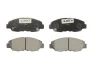 Комплект гальмівних колодок передн, HONDA ACCORD IV, ACCORD V, ACCORD VI, CIVIC IX, CIVIC VIII, CR-V I, ODYSSEY 1.3-3.5 01.90-12.16 ABE C14030ABE (фото 1)
