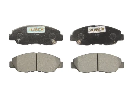 Комплект гальмівних колодок передн, HONDA ACCORD IV, ACCORD V, ACCORD VI, CIVIC IX, CIVIC VIII, CR-V I, ODYSSEY 1.3-3.5 01.90-12.16 ABE C14030ABE