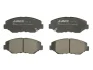 Комплект гальмівних колодок передн, HONDA ACCORD IX, ACCORD VII, CITY IV, CIVIC IX, CIVIC X, CR-V I, CR-V II, CR-V IV, CR-V V, ELEMENT, ODYSSEY, PILOT 1.0-3.5 01.99- ABE C14049ABE (фото 1)
