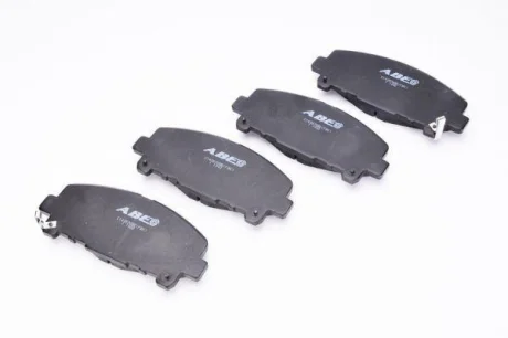 Комплект гальмівних колодок передн, ACURA TLX HONDA ACCORD IX, ACCORD VIII 2.0-3.5 06.08- ABE C14057ABE