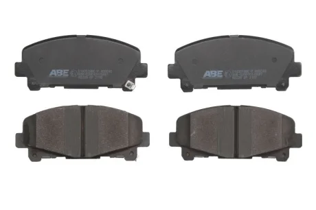 Комплект гальмівних колодок передн, ACURA TLX HONDA ACCORD IX, ACCORD VIII 2.0-3.5 06.08- ABE C14057ABE-P