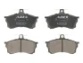 Комплект гальмівних колодок передн, MITSUBISHI CARISMA, COLT VI, DELICA / SPACE GEAR, ECLIPSE, ECLIPSE II, ECLIPSE III, L 300 III, L200, L400, LANCER IV, LANCER V, LANCER VII 0.7-3.5 03.80- ABE C15034ABE (фото 1)