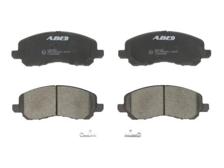 Комплект гальмівних колодок передн, CHRYSLER 200, SEBRING, STRATUS CITROEN C4 AIRCROSS DODGE AVENGER, CALIBER, CARAVAN, STRATUS JEEP COMPASS, PATRIOT LANCIA FLAVIA 0.7-3.8 03.80- ABE C15044ABE