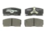 Комплект гальмівних колодок передн, DAIHATSU APPLAUSE I, APPLAUSE II, CHARADE II, CHARADE III, CHARADE IV 1.0-1.6 10.83-09.00 ABE C16006ABE (фото 1)