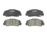 Комплект гальмівних колодок передн, DAIHATSU FEROZA, ROCKY, RUGGER, TAFT 1.6-2.8D 08.78-12.99 ABE C16007ABE (фото 1)