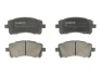 Комплект гальмівних колодок передн, SUBARU FORESTER, IMPREZA, LEGACY II, LEGACY III, LEGACY OUTBACK, OUTBACK 2.0-3.0 03.94-09.13 ABE C17011ABE (фото 1)
