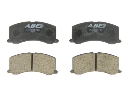 Комплект гальмівних колодок передн, SUZUKI BALENO, SWIFT II 1.3-1.9D 03.89-05.02 ABE C18000ABE