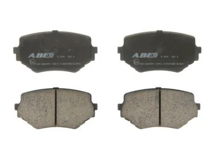 Комплект гальмівних колодок передн, SUZUKI GRAND VITARA I, VITARA, XL-7 1.6-2.7 12.94-08.06 ABE C18001ABE