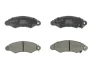Комплект гальмівних колодок передн, SUBARU JUSTY II SUZUKI SWIFT II, WAGON R 1.0/1.3 03.89-12.05 ABE C18012ABE (фото 1)