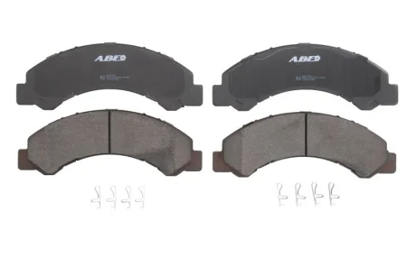 Комплект гальмівних колодок передн AKEBONO ISUZU N V TOYOTA DYNA 4HE1-TC-N04C-UP 09.98- ABE C19011ABE