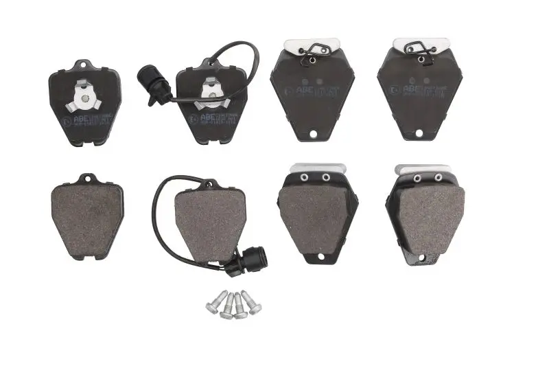 Комплект гальмівних колодок передн, AUDI A4 B6, A6 C4, A8 D2 1.8-4.2 03.94-12.04 ABE C1A019ABE (фото 1)
