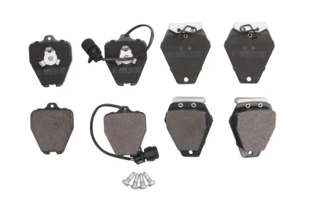Комплект гальмівних колодок передн, AUDI A4 B6, A6 C4, A8 D2 1.8-4.2 03.94-12.04 ABE C1A019ABE