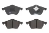 Комплект гальмівних колодок передн, AUDI 100 C3, A3, A4 B5, A4 B6, A6 C4, TT VW GOLF III, GOLF IV, PASSAT B2, PASSAT B3/B4, PASSAT B5, POLO III CLASSIC, POLO IV, SAVEIRO G1 1.4-2.9 01.81- ABE C1A022ABE-P (фото 1)