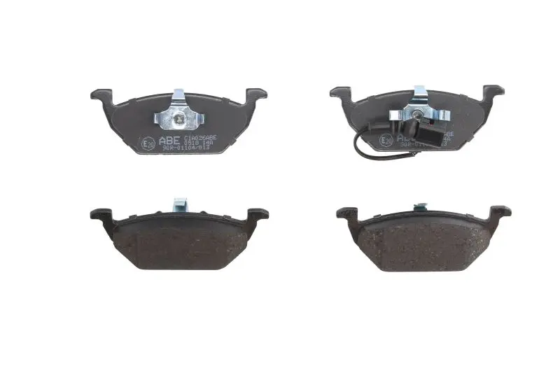 Комплект гальмівних колодок передн, AUDI A1, A2, A3 SEAT ALTEA, ALTEA XL, CORDOBA, IBIZA III, IBIZA IV, IBIZA IV SC, IBIZA IV ST, LEON, TOLEDO I, TOLEDO II, TOLEDO III 1.0-Electric 05.91- ABE C1A026ABE (фото 1)