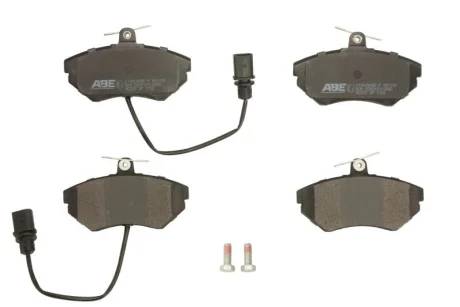 Комплект гальмівних колодок передн, AUDI A4 B5, A4 B6, A4 B7 SEAT EXEO, EXEO ST, IBIZA IV, IBIZA IV SC VW PASSAT B2, PASSAT B5, PASSAT B5.5, POLO III CLASSIC, POLO IV 1.4-3.2 01.81- ABE C1A028ABE-P