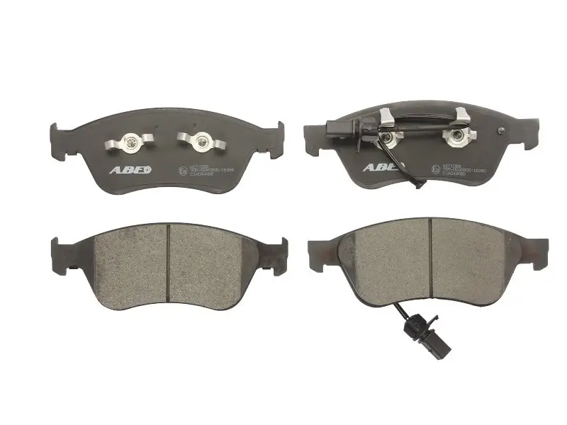 Комплект гальмівних колодок передн, AUDI A6 C6, A8 D2, A8 D3 VW PHAETON 2.0-6.0 03.94-03.16 ABE C1A044ABE (фото 1)