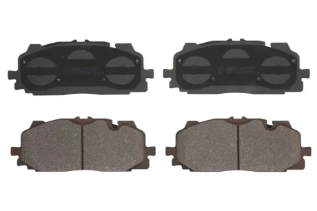 Комплект гальмівних колодок передн, AUDI A3, A4 ALLROAD B9, A4 B9, A5, A6 ALLROAD C8, A6 C8, A7, A8 D5, E-TRON, Q3, Q5, Q7, Q8, Q8 E-TRON BENTLEY BENTAYGA CUPRA FORMENTOR 1.0-Electric 01.15- ABE C1A059ABE