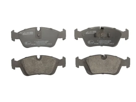 Комплект гальмівних колодок передн, BENTLEY BROOKLANDS BMW 3 (E36), 3 (E46), Z3 (E36), Z4 (E85) 1.6-6.7 09.90-02.09 ABE C1B005ABE
