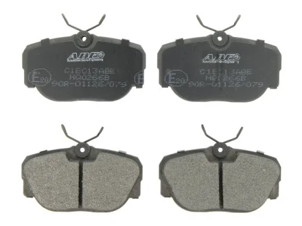 Комплект гальмівних колодок передн, MERCEDES 190 (W201) 1.8-2.6 10.82-08.93 ABE C1B013ABE