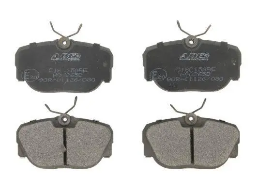 Комплект гальмівних колодок передн, MERCEDES 190 (W201) BMW 3 (E30), 3 (E36), Z1 LAND ROVER RANGE ROVER II 1.6-4.0 09.82-03.02 ABE C1B015ABE (фото 1)