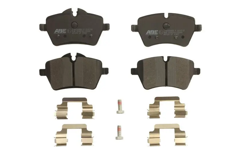 Комплект гальмівних колодок передн, MINI (R50, R53), (R52), (R56), (R57), (R58), (R59), CLUBMAN (R55), COUNTRYMAN (R60), PACEMAN (R61) 1.4D-2.0D 06.01-10.16 ABE C1B033ABE-P (фото 1)