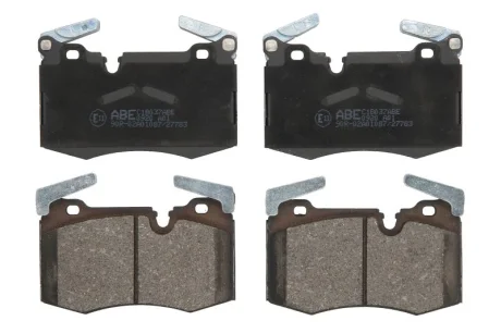 Комплект гальмівних колодок передн, MINI (R56), (R57), (R58), (R59), CLUBMAN (R55), CLUBVAN (R55) 1.4-2.0D 09.06-06.15 ABE C1B037ABE