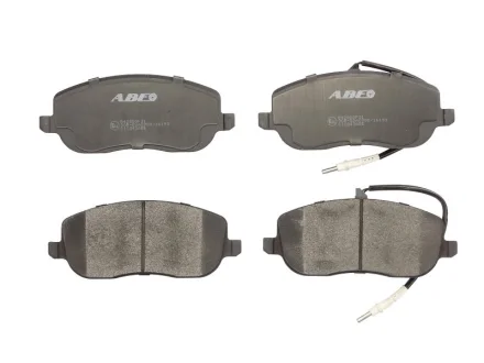 Комплект гальмівних колодок передн, CITROEN C8, JUMPY I, JUMPY II FIAT SCUDO, ULYSSE LANCIA PHEDRA PEUGEOT 807, EXPERT 1.6-3.0 10.95- ABE C1C043ABE