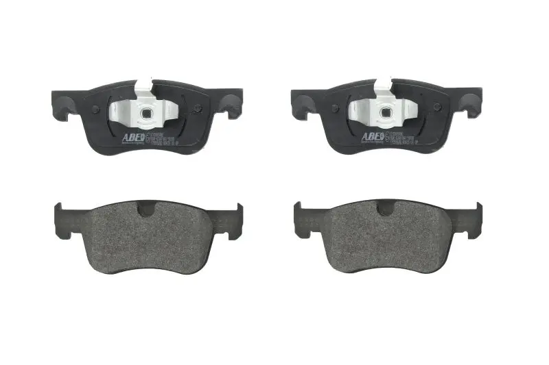 Комплект гальмівних колодок передн, CITROEN BERLINGO, C4 GRAND PICASSO II, C4 PICASSO II, C4 SPACETOURER, GRAND C4 SPACETOURER FIAT DOBLO OPEL COMBO, COMBO E TOUR / LIFE 1.2-Electric 02.13- ABE C1C065ABE (фото 1)