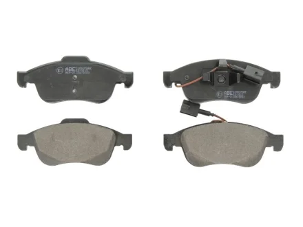 Комплект гальмівних колодок передн, ALFA ROMEO GIULIETTA 1.4-2.0D 04.10-12.20 ABE C1D037ABE