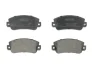 Комплект гальмівних колодок передн, DAIHATSU CHARADE I FIAT 131, 147, 900 T/E, 900 T/E PULMINO, PANDA, REGATA, RITMO, SEICENTO / 600, TEMPRA, TIPO, UNO 0.65-Electric 10.74-06.06 ABE C1F011ABE (фото 1)