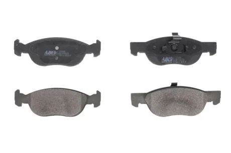 Комплект гальмівних колодок передн, FIAT BRAVA, GRANDE PUNTO, PUNTO 1.3D-1.9D 09.96- ABE C1F018ABE