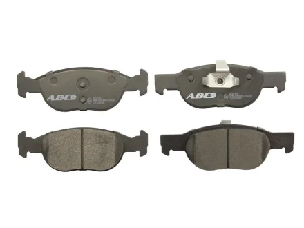 Комплект гальмівних колодок передн, FIAT PUNTO LANCIA Y 1.1-1.9D 01.94-03.12 ABE C1F022ABE