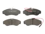 Комплект гальмівних колодок передн, CITROEN JUMPER I, JUMPER II FIAT DUCATO PEUGEOT BOXER 1.9D-2.8D 02.94-09.09 ABE C1F030ABE (фото 1)