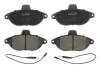 Комплект гальмівних колодок передн, CITROEN EVASION, JUMPY I FIAT SCUDO, ULYSSE PEUGEOT 806, EXPERT 1.6-2.0D 07.95-12.06 ABE C1F031ABE (фото 1)