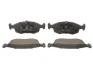 Комплект гальмівних колодок передн, FIAT PANDA LANCIA YPSILON 0.9-1.3D 08.10- ABE C1F067ABE (фото 1)