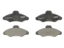 Комплект гальмівних колодок передн, FORD ESCORT CLASSIC, ESCORT III, ESCORT V, ESCORT V EXPRESS, ESCORT VI, KA, ORION III 1.3-2.0 01.84-03.04 ABE C1G017ABE (фото 1)