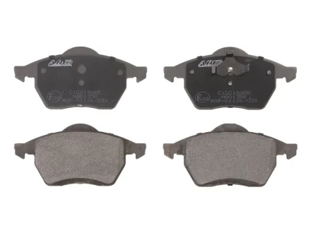 Комплект гальмівних колодок передн, AUDI A4 B5 FORD GALAXY I, GALAXY II, GALAXY MK I SEAT ALHAMBRA VW PASSAT B5.5, POLO IV, SHARAN 1.6-2.8 11.94- ABE C1G019ABE
