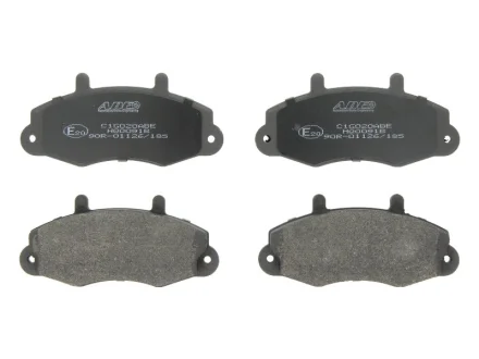 Комплект гальмівних колодок передн, FORD TRANSIT, TRANSIT TOURNEO 2.0-2.9 12.85-12.00 ABE C1G020ABE