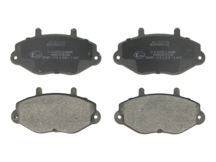 Комплект гальмівних колодок передн, FORD TRANSIT, TRANSIT TOURNEO MAZDA 3 1.6-2.9 09.88-09.14 ABE C1G021ABE