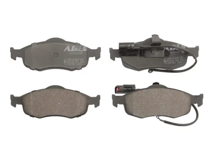 Комплект гальмівних колодок передн, FORD COUGAR, MONDEO I, MONDEO II, SCORPIO I, SCORPIO II, TRANSIT FORD USA CONTOUR 1.6-2.9 09.86-12.01 ABE C1G030ABE