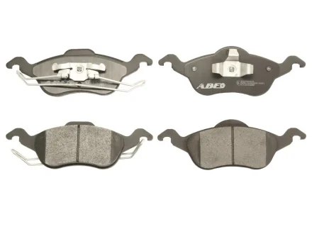 Комплект гальмівних колодок передн, FORD FOCUS I FORD USA FOCUS ZX3, FOCUS ZX5 1.4-2.0 08.98-06.07 ABE C1G033ABE
