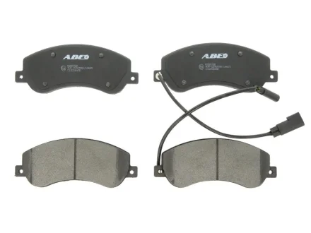 Комплект гальмівних колодок передн, FORD TRANSIT, TRANSIT TOURNEO VW AMAROK 2.0-3.2D 04.06- ABE C1G058ABE