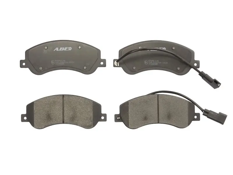 Комплект гальмівних колодок передн, FORD TRANSIT, TRANSIT TOURNEO 2.2D/2.3/2.4D 04.06-12.14 ABE C1G060ABE (фото 1)