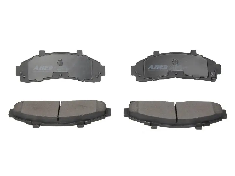 Комплект гальмівних колодок передн, FORD F-250 FORD USA BRONCO II, E, EXPLORER, F-250, F-350, RANGER MAZDA B-SERIE 2.3-7.5 09.85-09.11 ABE C1G063ABE (фото 1)
